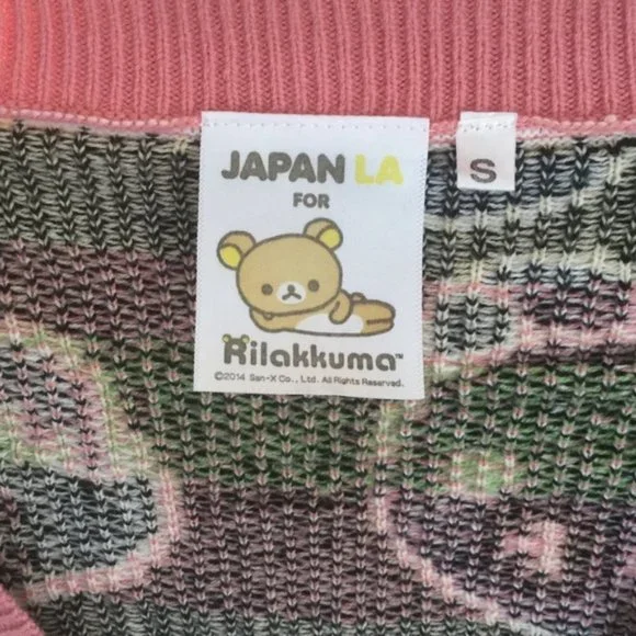 Japan LA For Rilakkuma Cardi Cardigan Sweater Bear Dolls Kill